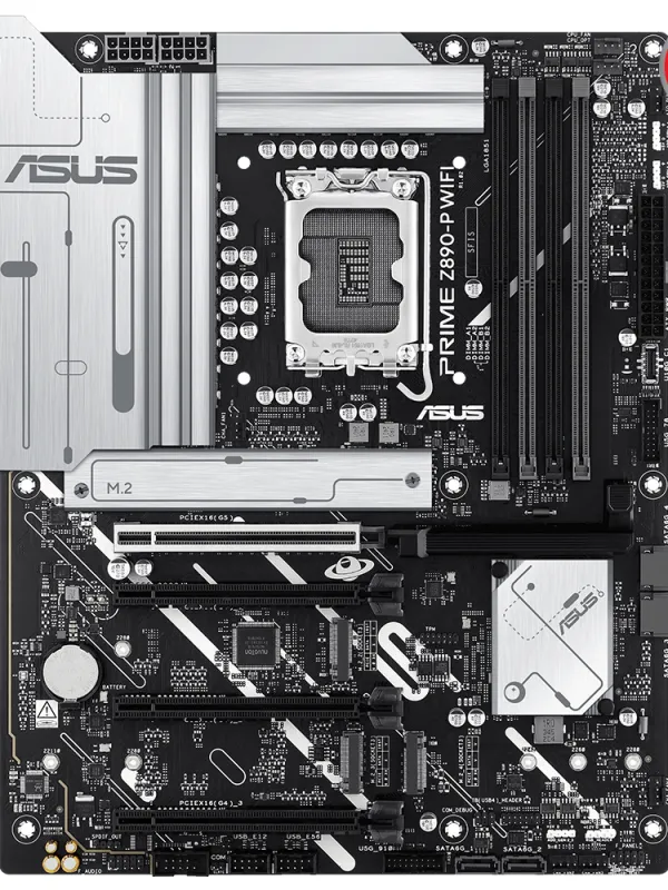 Ürün ASUS PRIME Z890-P WIFI DDR5 4XM2 USB3.2 RGB LAN ATX Görsel