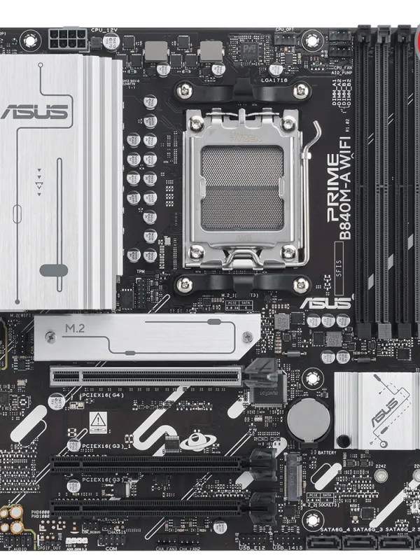 Ürün ASUS PRIME B840M-A WIFI AMD  DDR5 mATX ANAKART Görsel