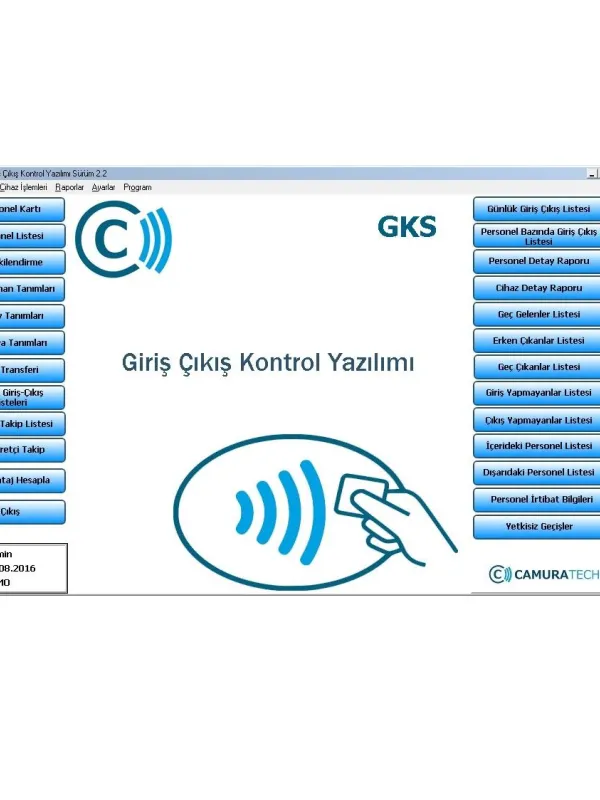 Ürün CAMURATECH GKS YAZILIM Görsel